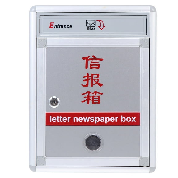 ifundom 1Pc Wall Mounted Newspaper Case Multifunctional Letter Box for Home and Office Use