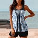 thumbnail image 5 of Trajes de baño para mujer Traje de baño conservador de dos piezas con estampado de moda y cintura alta para mujer Trajes de baño para mujer Trajes de baño para mujer Traje de baño para mujer Trajes de, 5 of 5