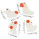 thumbnail image 2 of unbranded 28Pcs White Resin Ghost Table Decor Glow in The Dark  Party Props, 2 of 8