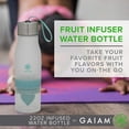 thumbnail image 3 of Gaiam Infused Water Bottle, Riverside, 22 oz, 3 of 6