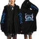 thumbnail image 3 of Sudadera con capucha Y2k de los años 90 con cremallera de Disney Stitch, sudaderas con cremallera para mujer, sudadera bonita de Anime Harajuku, ropa de calle de Manga con capucha para mujer, 3 of 5