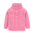 thumbnail image 1 of AAMILIFE Girl's Long Sleeve Soft Knit Mock Turtleneck Slim Fit Pullover Sweater, 1 of 2