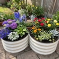 thumbnail image 4 of SnugNiture Galvanized 2x2x1 ft Outdoor Raised Garden Bed Kit (3-pack) – Metal Planter Box for Vegetables, Herbs, and Plants, White, 4 of 9