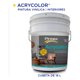 thumbnail image 2 of PINTEX Acrycolor Pintura Vinílica para Interiores 18 L Color Elefante | Cubeta de Pintura para Muros y Techos Excelente Rendimiento | Cubeta Económica Alta cobertura y Secado Rápido | Pintura Mate, 2 of 4