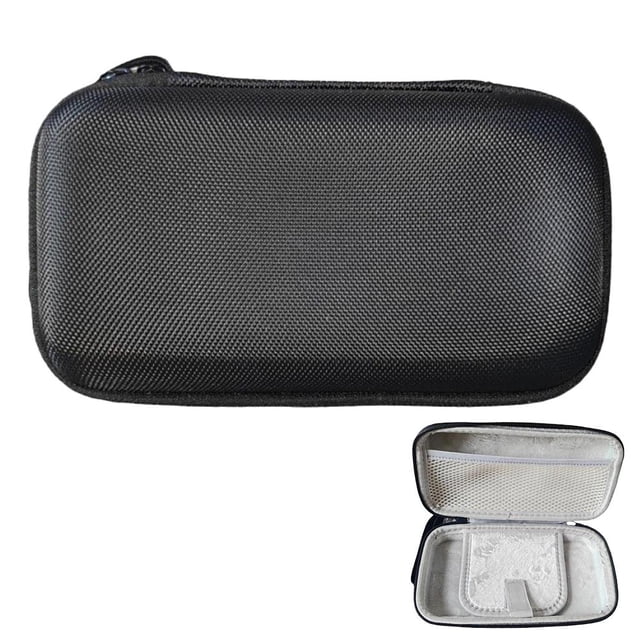 Lttoisl GEKUPEM Hard EVA Carrying Case for Ayaneo Pocket Air Mini Handheld Game Console, Portable Shockproof Organizer & Travel Storage Bag, Protective Black Shell
