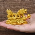 thumbnail image 4 of Figuras chinas de la suerte para decoración, atraen riqueza y buena suerte, 8 x 4 x 5 cm. Dorado, 4 of 8