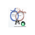 thumbnail image 3 of Pulseras Collar Pareja Brillan Iman Astronauta Amistad 4pcs, 3 of 4