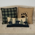 thumbnail image 3 of Donna Sharp Bear Walk Plaid UCC Rectangle Decorative Pillow, 3 of 5