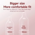 thumbnail image 3 of Gjg Xxl Condoms, Ultra Thin And Lubricated For Safe And Comfortable Sex - 10 Pack, 3 of 5