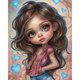 thumbnail image 1 of 5D DIY Kit para Niña Del Arte Artesanal 40x50cm, 1 of 9