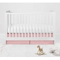 thumbnail image 1 of Bacati - Mix N Match Pin Dots Crib/Toddler Bed Skirt Dust Ruffle (Coral), 1 of 4