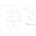 thumbnail image 2 of Elements Stanton 4-1/8 In. Overall Length Satin Nickel Square Cabinet Bar Pull, 2 of 6