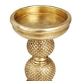 thumbnail image 6 of DecMode 2 Candle Gold Polystone Elephant Candle Holder, Set of 2, 6 of 9