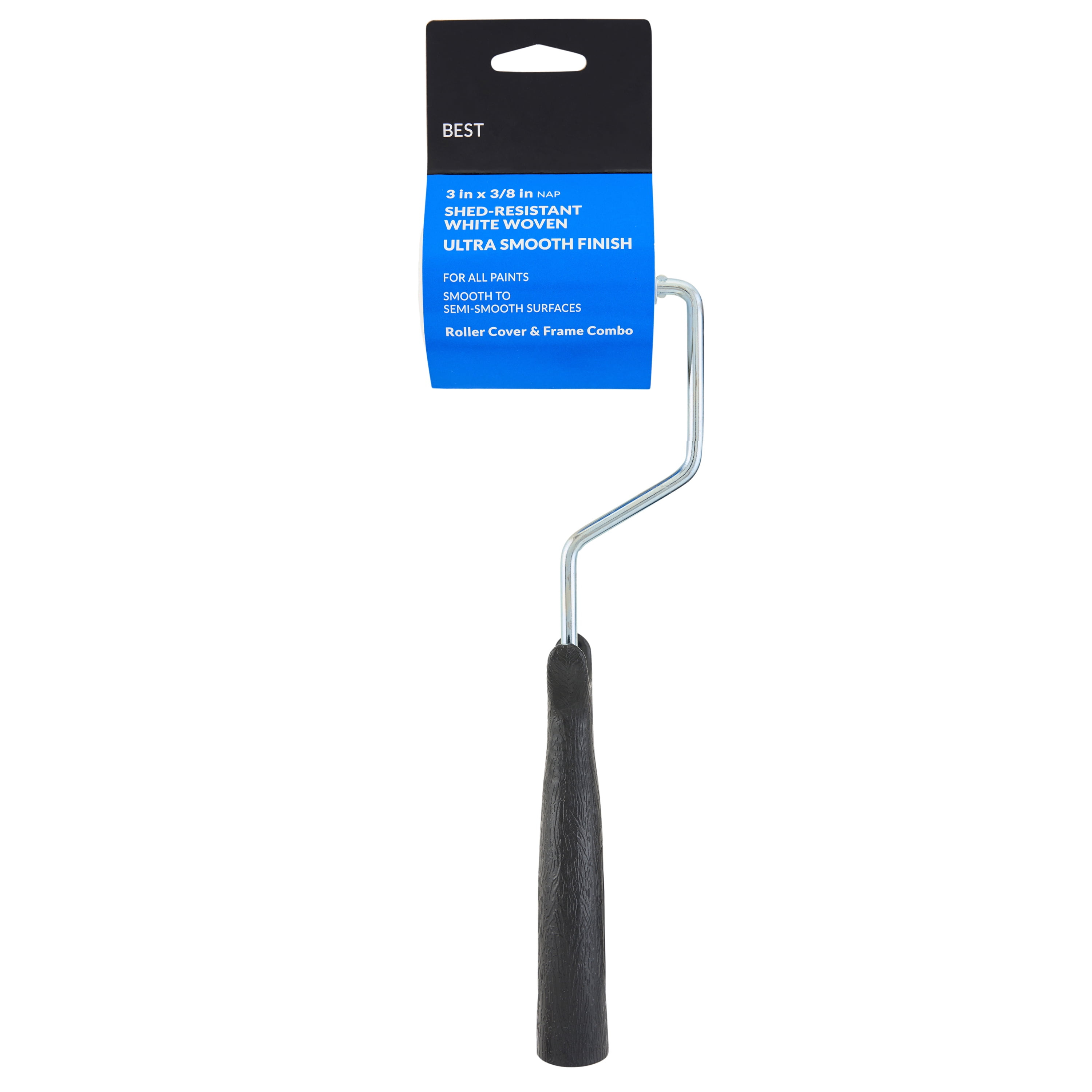 BEST by Linzer 3x3/8" Woven Paint Roller Cover with Frame