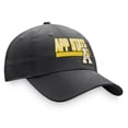 thumbnail image 3 of Men's Top of the World Charcoal Appalachian State Mountaineers Slice Adjustable Hat, 3 of 4