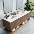 thumbnail image 2 of James Martin Vanities D200-V72-CSN-3WZ Marcello 72" Wall Mounted Double Basin Vanity Set -, 2 of 3