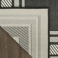 thumbnail image 6 of Nourison Horizon 6' Runner Black Fabric Area Rug, 6 of 7