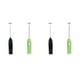 2pcs Electric Mini Handle Cooking Eggbeater Juice Hot Drinks Milk