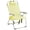 Yellow, variant on GVN Beach Chair, Folding Reclining Camping Chairs,63*70*99cm Heightened Oxford Cloth Silver White Aluminum Tube Bearing 100kg Beach Chair Yellow