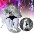 thumbnail image 1 of Crying Ghost With Voice Control Indoor/outdoor Halloween Decor Haunted House Vibrate Cover Face, 1 of 5