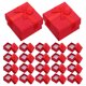 thumbnail image 3 of GOOHOCHY Caja de joyería roja de 24 Uds., caja de cartón para anillo de propuesta, cajas de recuerdos con tapas para pulsera, collar, anillo y pendientes, 3 of 7