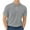 Gray, variant on Men's Short Sleeve Free Knit Polo Shirt Causal Button Down Summer Camp Beach Shirts(Grey,4XL)