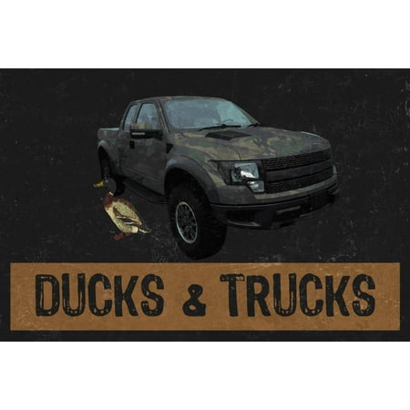 Ducks And Trucks Quote Picture Hunting Outdoors Truck Duck Hunt