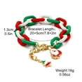 Bracelets for Teen Girls Christmas Bracelet Ornament Beaded Ladies