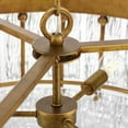 thumbnail image 3 of P400367-204-Progress Lighting-Chevall - 6 Light Chandelier In Modern Style-16.37 Inches Tall and 24.87 Inches Wide-Gold Ombre Finish, 3 of 12