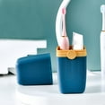 Tuphregyow Portable Toothbrush Travel Case Plastic Toothbrush Holder