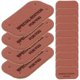 thumbnail image 5 of Crochet Tags Handmade Labels Designed for DIY 100Pcs Brown PU, 5 of 5