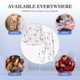 thumbnail image 7 of KLL Cute Poodle Dog Sleepwear Mens Flannel Pajamas,Long Cotton Pj Set, 7 of 7