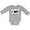 AC-Heather Grey, variant on Inktastic Fun Skull And Crossbones Boys or Girls Long Sleeve Baby Bodysuit
