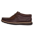 thumbnail image 3 of 12-020-2050-0121  Men`s Stetson Oiled Brown Distressed Bullhide Lace Up Casual Shoe, 3 of 5