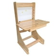 thumbnail image 1 of Toytexx Bureau d'Étude en Bois Réglable, Bureau Compact avec Tableau Blanc Intégré, Hauteur Réglable, Tiroir Coulissant pour Enfants, 1 of 4