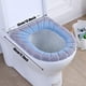 thumbnail image 2 of 4 Uds. Cojines para asiento de inodoro, calentador suave, cojín para inodoro de baño, anillo de plástico integrado Universal para mujeres oso de fresa  Hogar, 2 of 5
