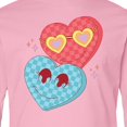 thumbnail image 4 of Inktastic Groovy Valentine Vibes Valentines Day Long Sleeve Youth T-Shirt, 4 of 5