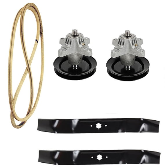 Deck Kit - Blades Spindles Belt - Fits Cub Cadet Fits Troy-Bilt Fits Toro 42"