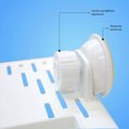 thumbnail image 4 of tssuouriy Acrylic Turtle Platform Easy Installation Aquatic Reptiles Sturdy And Durable Reptile Platform white small, 4 of 6