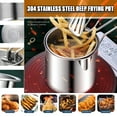thumbnail image 3 of ACDANC Deep Fryer Frying Pot with Basket 304 Stainless Steel Multipurpose, 3 of 7
