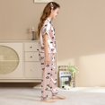 thumbnail image 6 of Toimothcn Lovely Printed Baby Homewear Sweet Cute Girls Long Sleeve Pants Set Children'S Pajamas Comfy Girls Clothes, 6 of 9