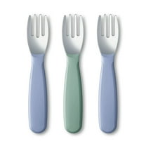 NUK First Choice Kiddy Cutlery Forks, 3 Pack