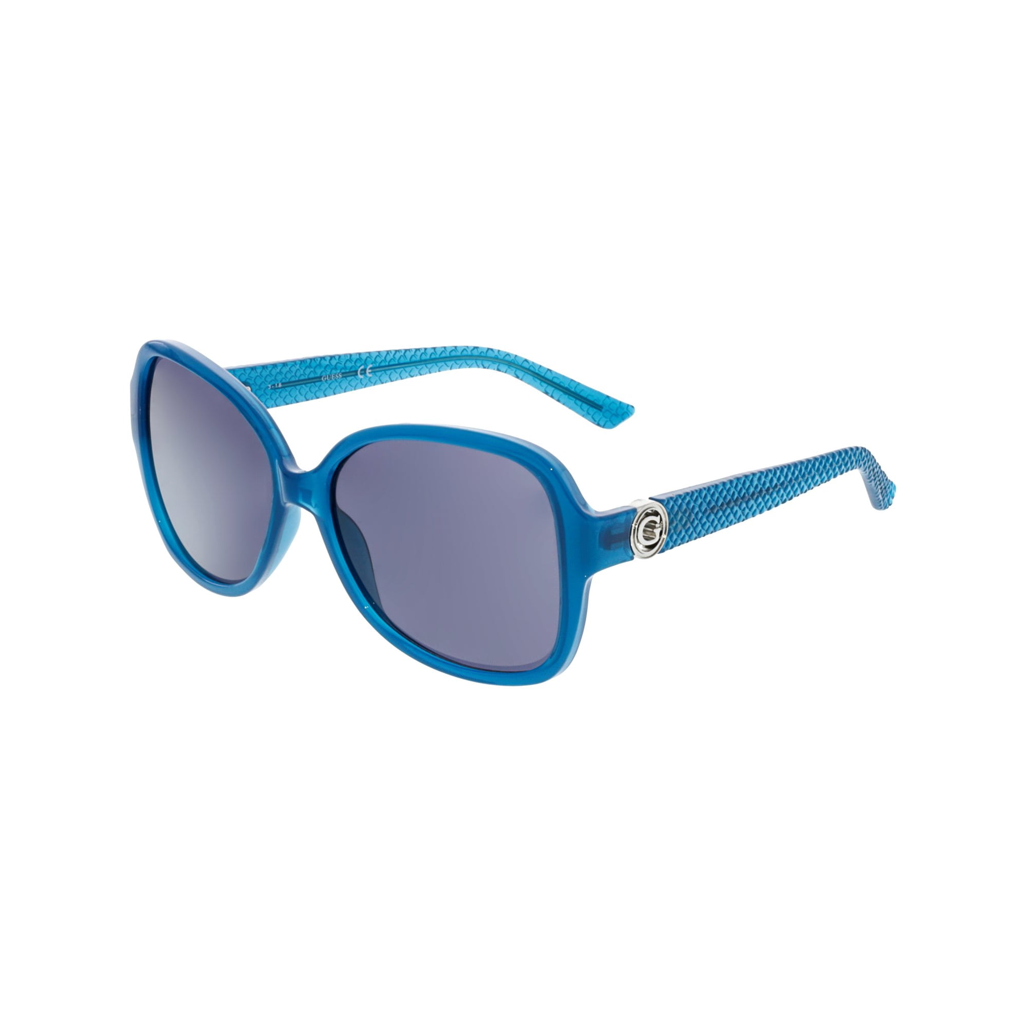 Guess Women s GF0275 87A 58 Blue Butterfly Sunglasses Walmart