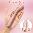 thumbnail image 3 of TLUDA Silicone G-Spot Vibrator with 10 Vibration, Adult Sex Toy for Women, Pink, 3 of 5
