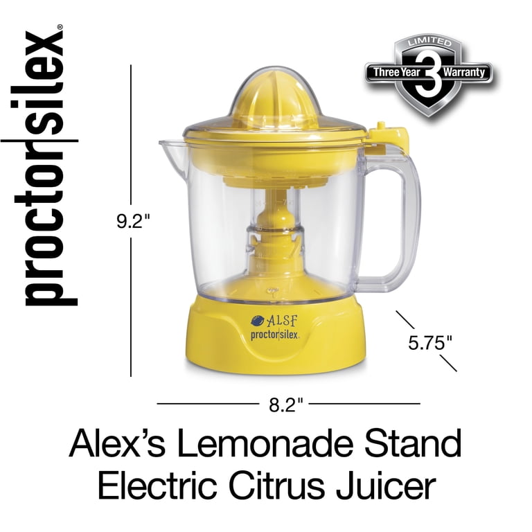 Proctor Silex Electric Citrus Juicer with 34 oz Pitcher, Yellow photo 8