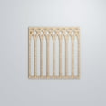 thumbnail image 5 of Ekena Millwork 23 3/8"W x 23 3/8"H x 3/8"T Large Cedar Park Decorative Fretwork Wood Wall Panels, Alder, 5 of 6