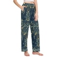 thumbnail image 2 of FORMRS Women's Pajama Pants with Pockets Soft Comfy Loungewear Sleep Bottom, Sizes S-2XL, Shadowy Forest Pattern, 2 of 8