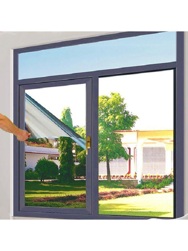 Reflective Window Film Mirror One Way Daytime Privacy Anti UV Static