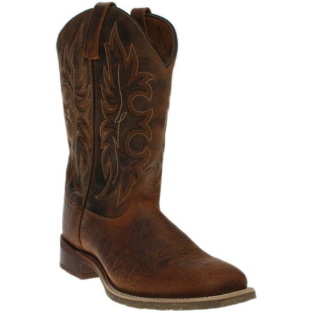 

Laredo Mens Durant Graphic Square Toe Casual Boots Mid Calf