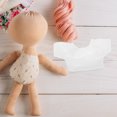 thumbnail image 1 of Phenofice 6Pcs Babydoll Clothes for Reborn Accessories with Basic Design White Cloth for Playtime, 1 of 8